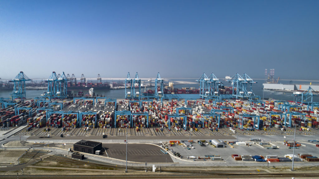 Rotterdam port