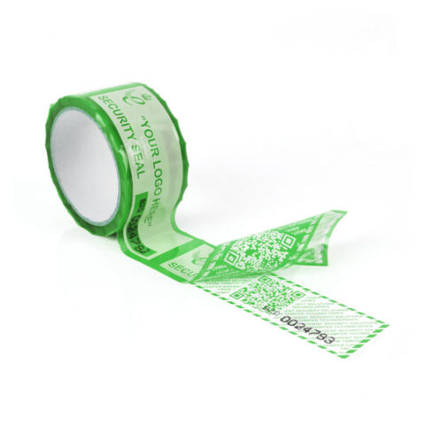 Security tamper evident tape